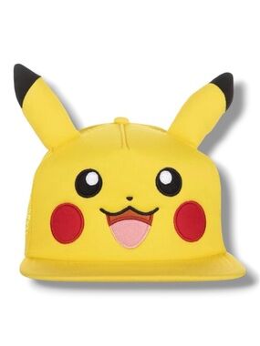 Pokemon Pikachu Big Face Hat with Ears - NWT
